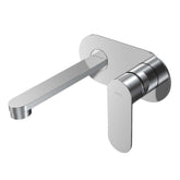 Parisi Ellisse II Wall Mixer with 160mm Spout on Elliptical Plate | Chrome